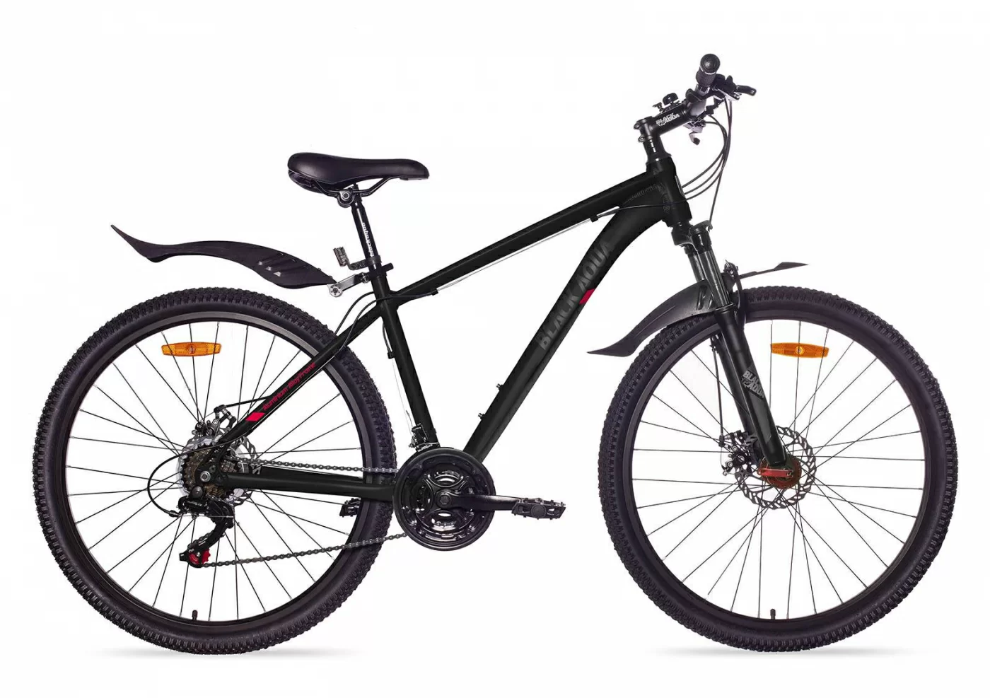 Фото Велосипед Black Aqua Cross 2782 D matt 27.5" черный GL-402D со склада магазина СпортСЕ