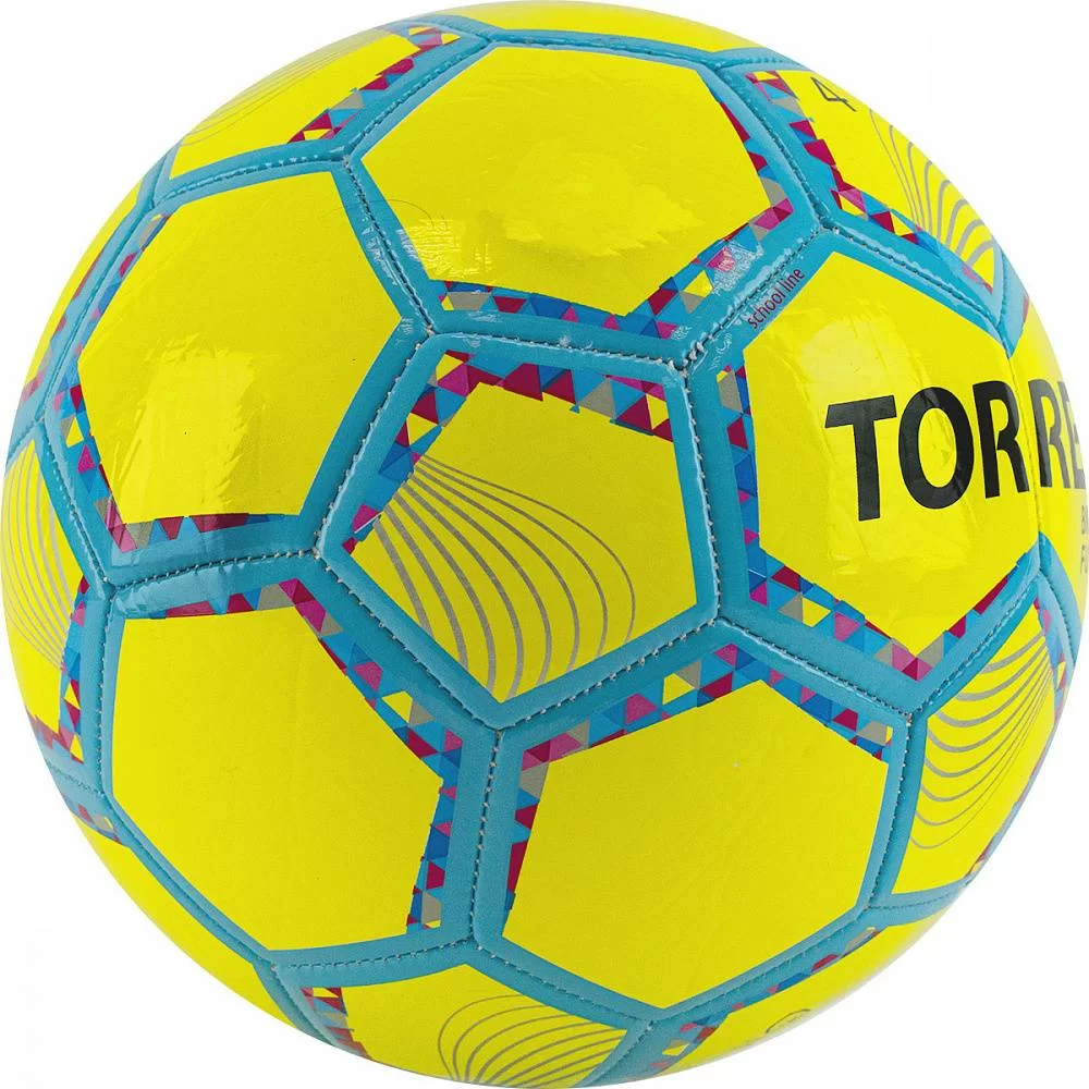 Фото Мяч футзальный Torres Futsal BM 200 №4 32 панели TPU желтый FS32054 со склада магазина СпортСЕ