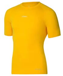 Футболка компрессионная с коротким рукавом CAMP PerFormDRY Baselayer SS Tee, желтый Футболка компрессионная с коротким рукавом CAMP PerFormDRY Baselayer SS Tee, желтый