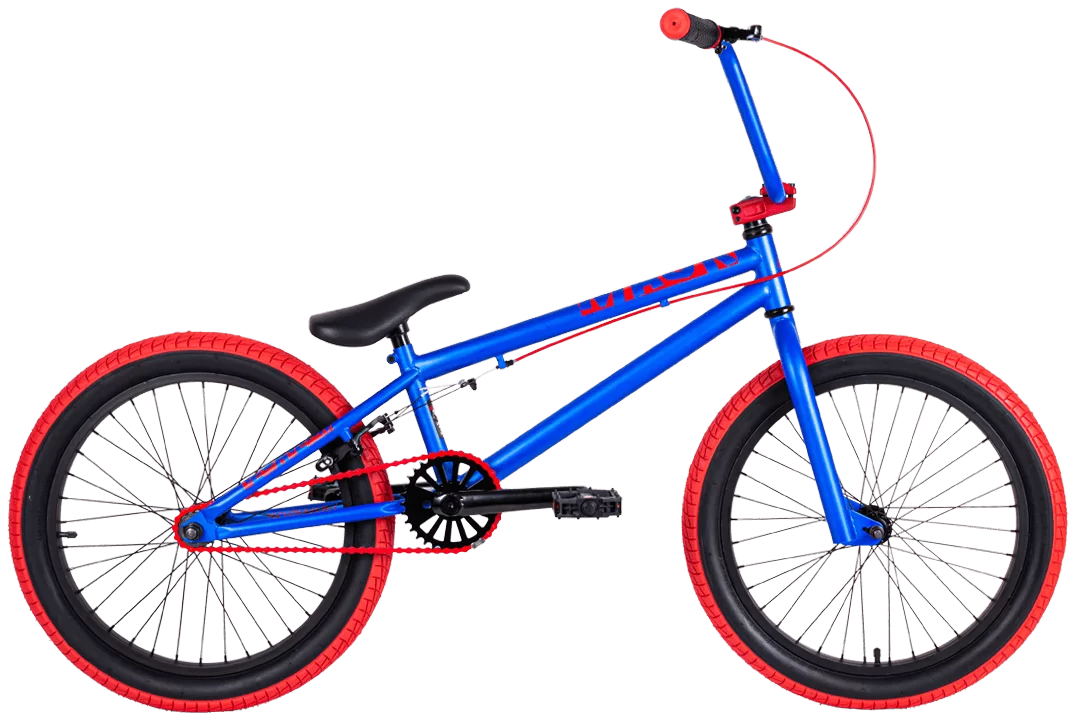 Фото Велосипед BMX TechTeam Mack 20" синий со склада магазина СпортСЕ