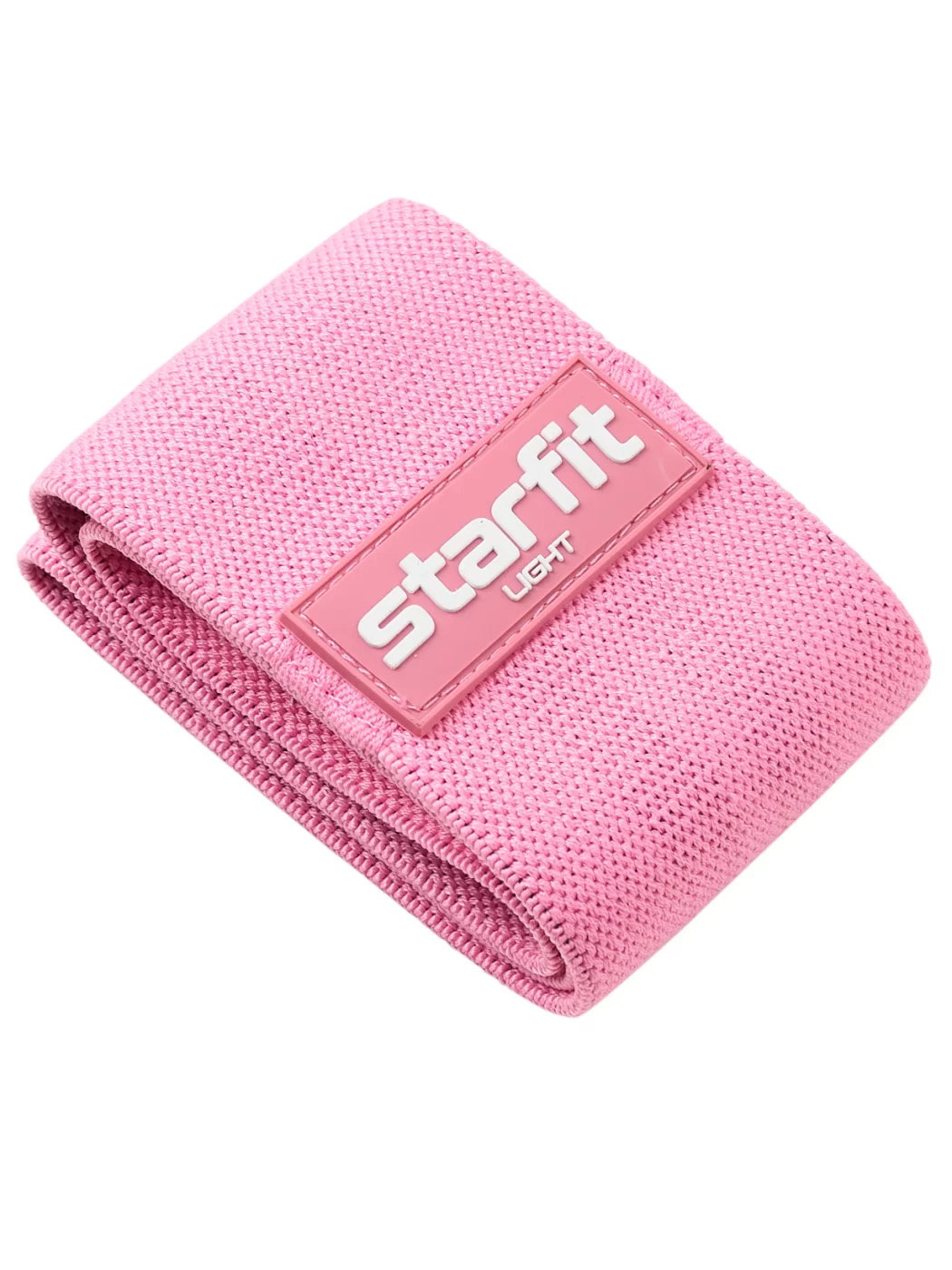 Фото Мини-эспандер StarFit ES-204 низкая нагрузка, текстиль розовый пастель ЦБ-00001589 со склада магазина СпортСЕ