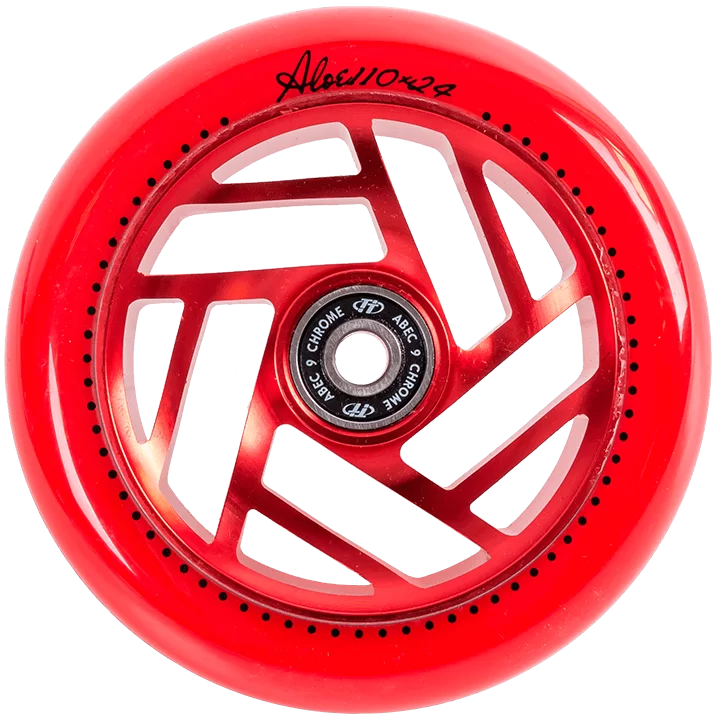 Фото Колесо для самоката TechTeam X-Treme 110*24 мм Aloe red со склада магазина СпортСЕ
