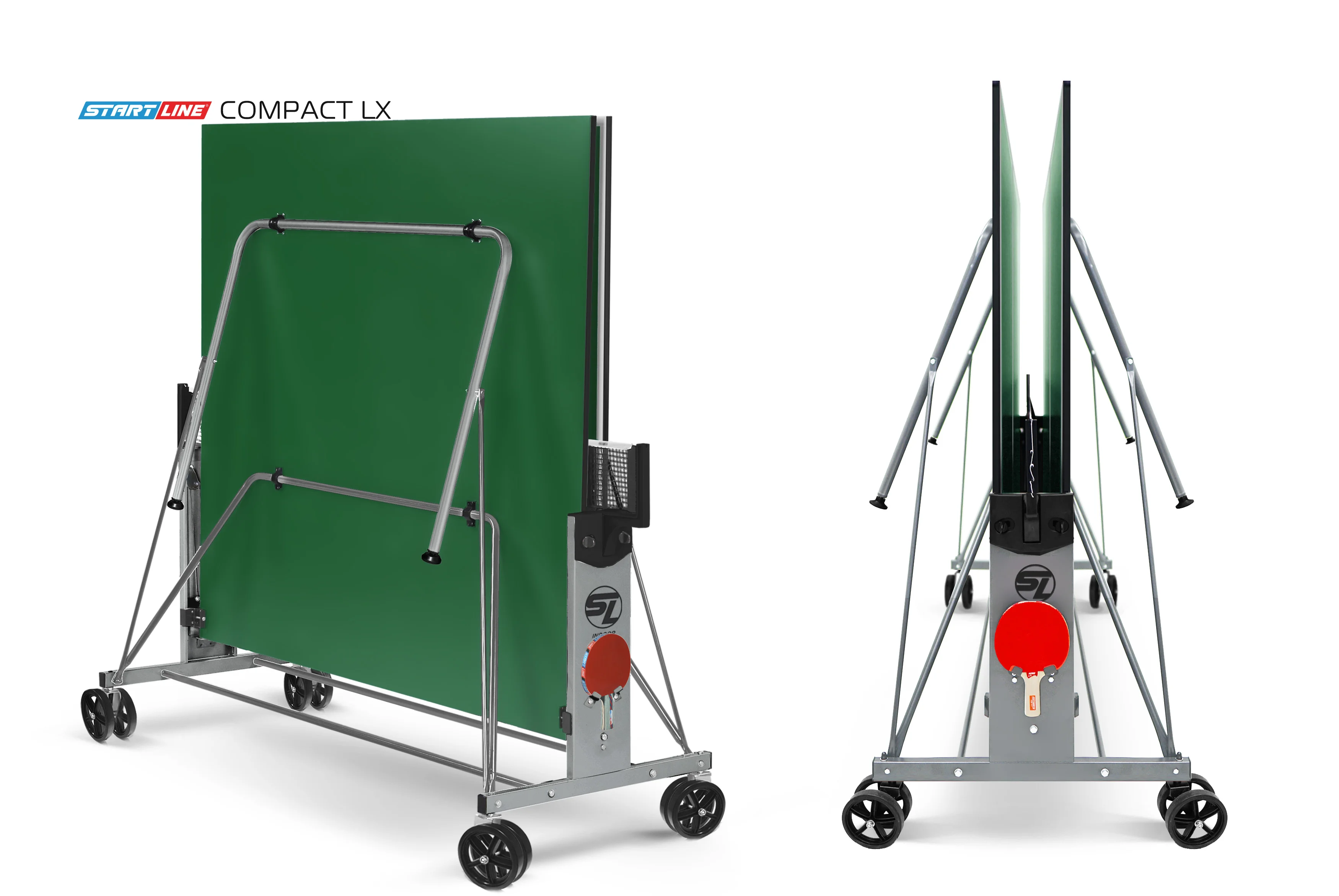  Стол теннисный Compact LX Зелёный NEW по низким ценам в Томске и Северске
