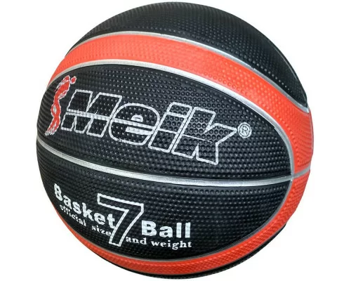 Фото Мяч баскетбольный C28682-3 Meik-MK2310 №7 черный/красный 10015835 со склада магазина СпортСЕ