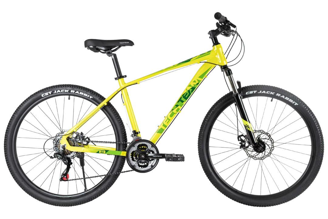 Фото Велосипед TechTeam Neon 27.5" желтый (алюминий) со склада магазина СпортСЕ