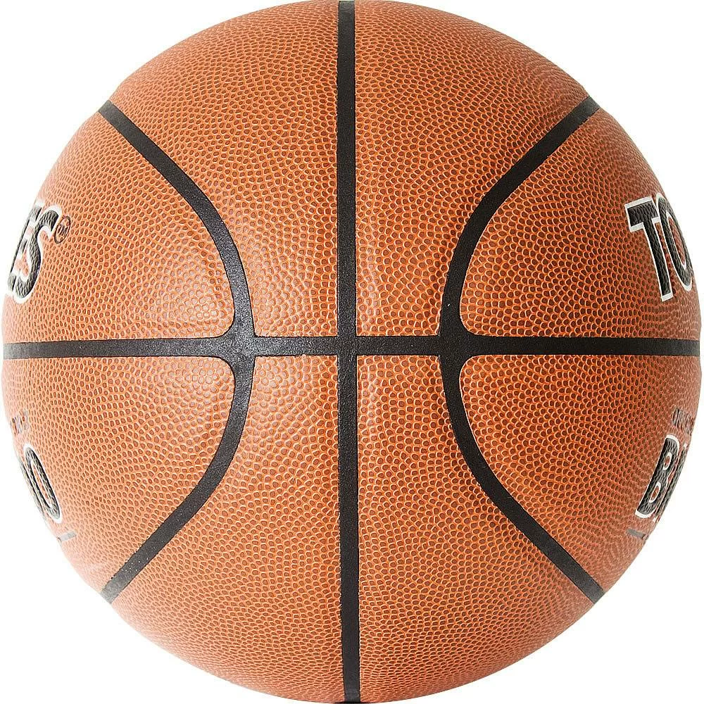 Фото Мяч баскетбольный Torres BM300 №7 резина темно оранж-черный B02017 со склада магазина СпортСЕ