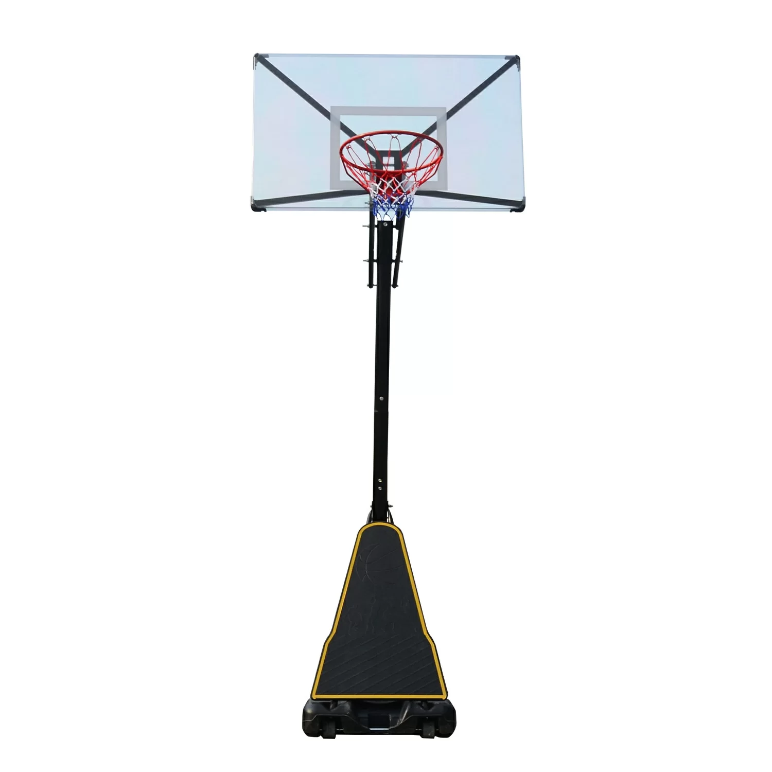 Фото Баскетбольная мобильная стойка DFC STAND54T 136x80см поликарбонат со склада магазина СпортСЕ