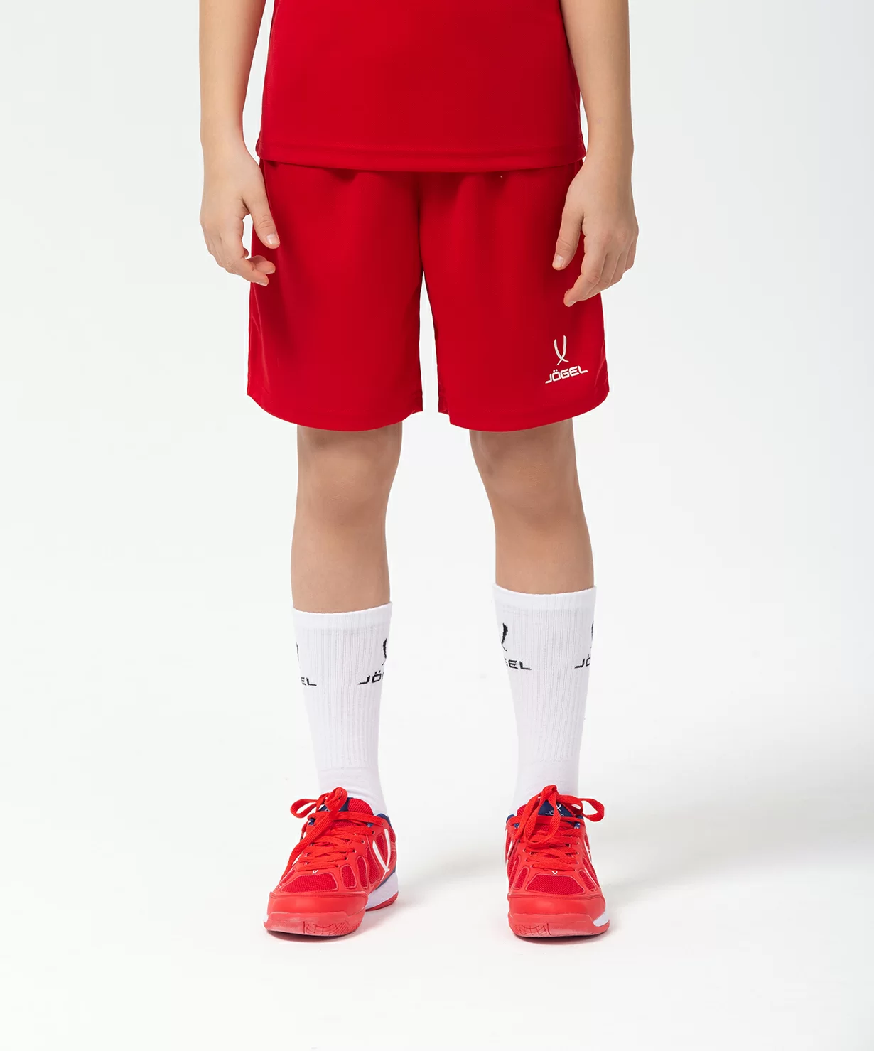 Фото Шорты баскетбольные Camp Basic, красный, детский со склада магазина СпортСЕ