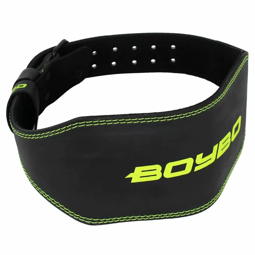 Фото Пояс тяжелоатлетический BoyBo Premium кожа 15 см BBW-650 со склада магазина СпортСЕ