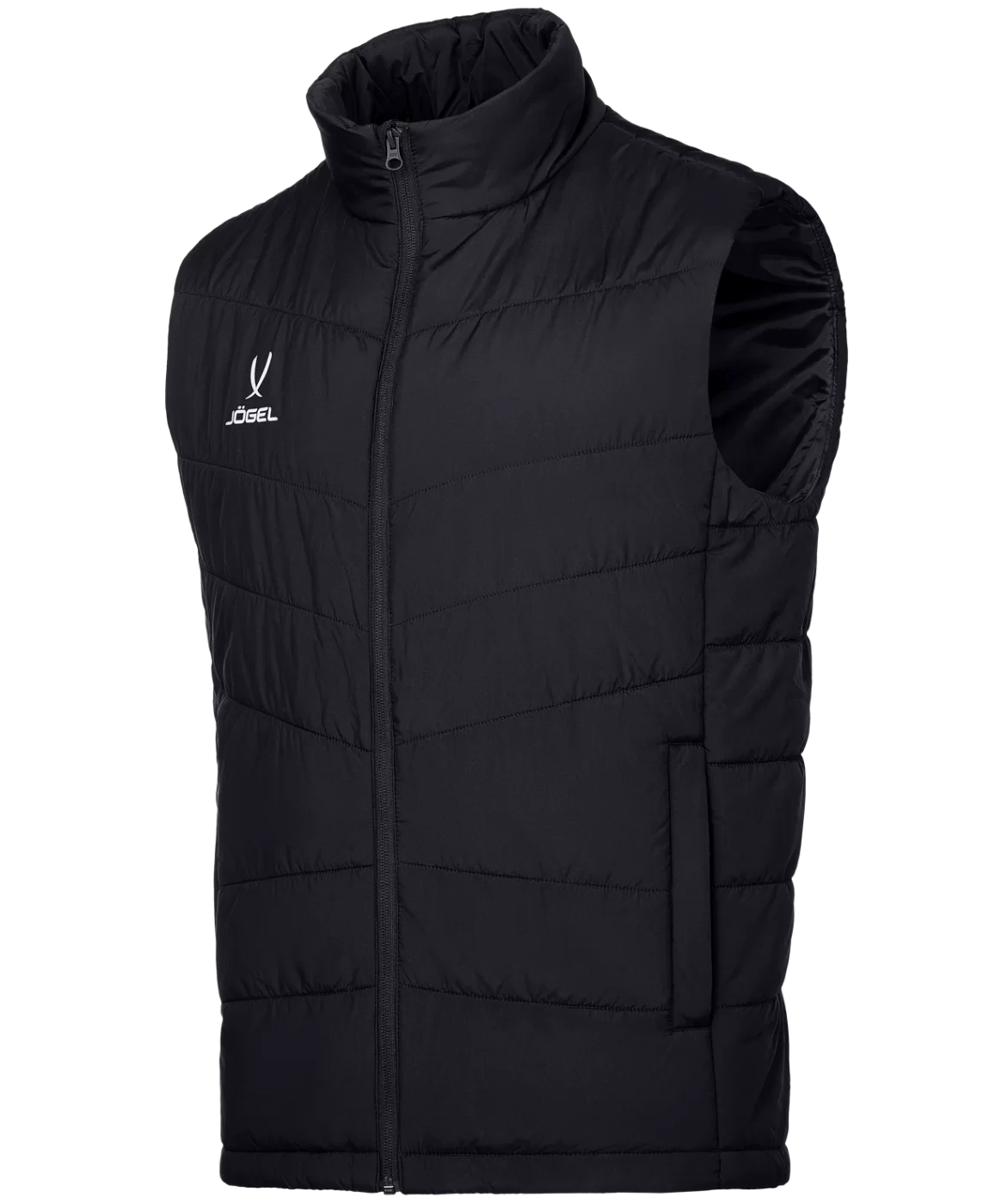 Фото Жилет утепленный ESSENTIAL Padded Vest 2.0, черный, детский со склада магазина СпортСЕ
