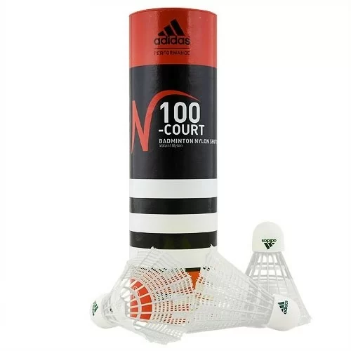 Фото Волан пластик Adidas  Court медленный белый N100/6 со склада магазина СпортСЕ