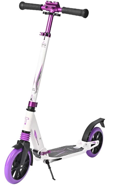Фото Самокат TechTeam City scooter (2022) purple со склада магазина СпортСЕ