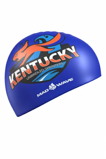 Фото Шапочка для плавания Mad Wave Kentucky blue M0558 39 0 00W со склада магазина СпортСЕ