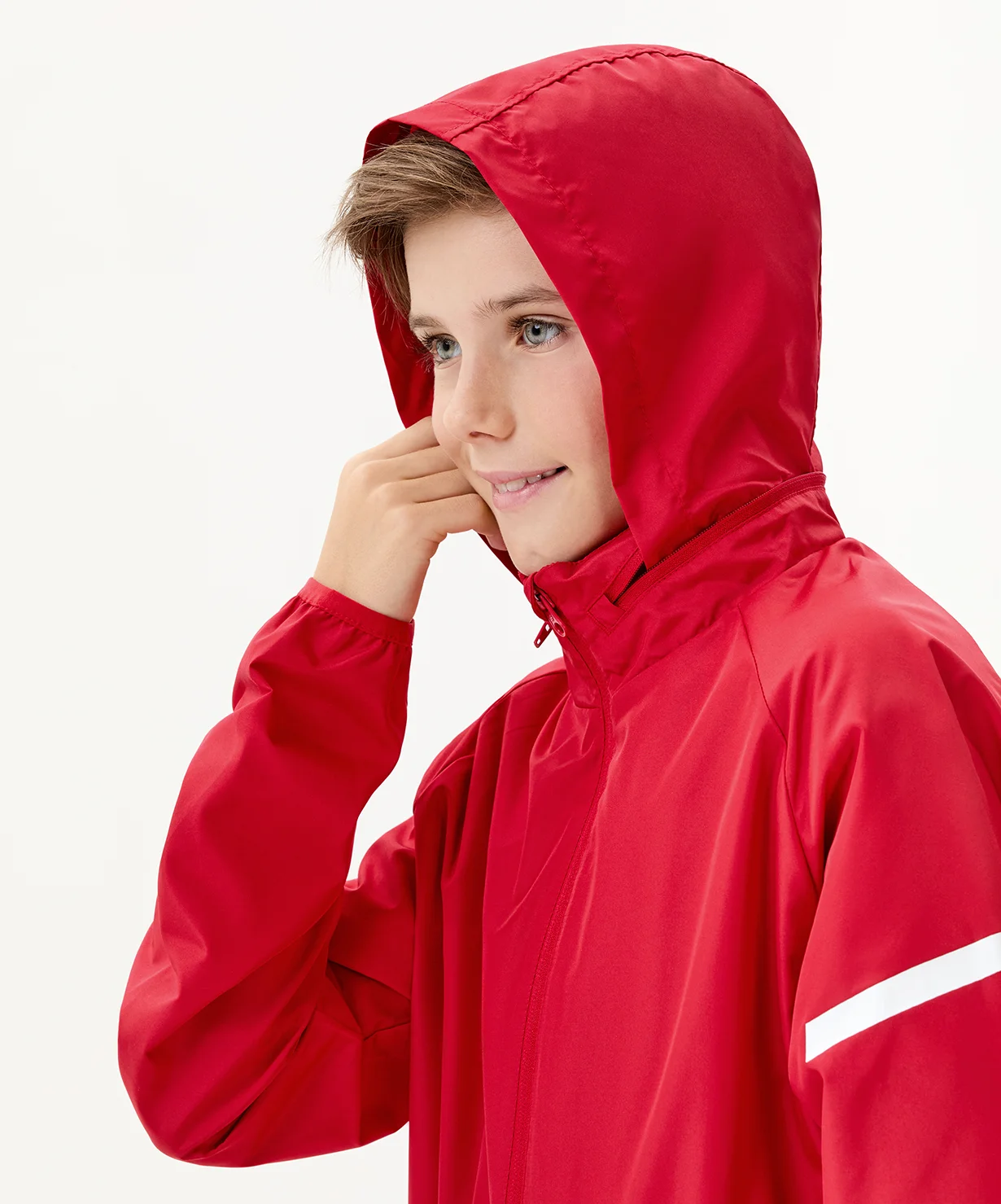  Куртка ветрозащитная CAMP 2 Rain Jacket, красный, детский по низким ценам в Томске и Северске