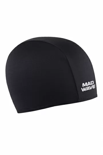 Фото Шапочка для плавания Mad Wave Poly II black M0521 03 0 01W со склада магазина СпортСЕ