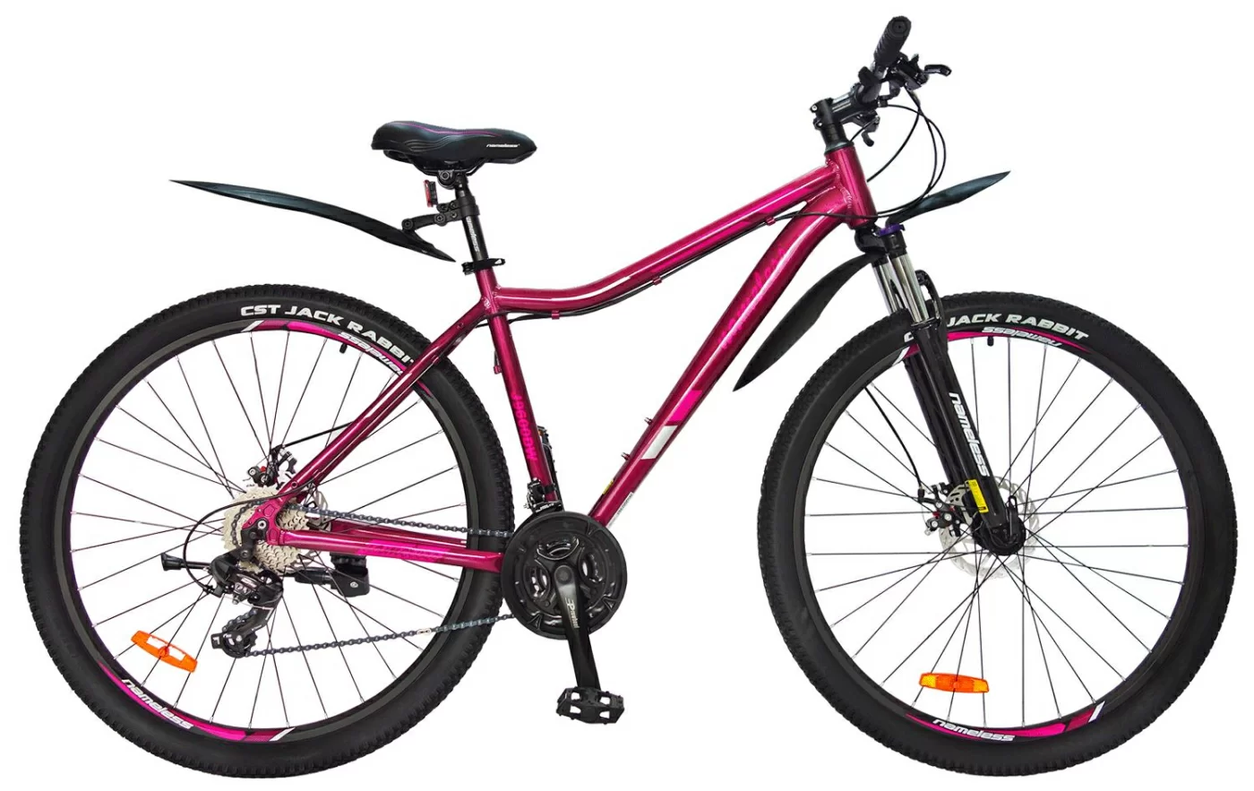 Фото Велосипед 29" Nameless J9600DW,  бордовый/розовый, 19" (2024) со склада магазина СпортСЕ