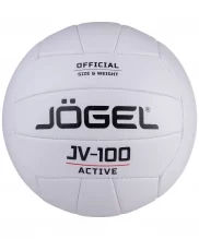 Фото Мяч волейбольный Jögel JV-100 белый (BC21) УТ-00019885 со склада магазина СпортСЕ