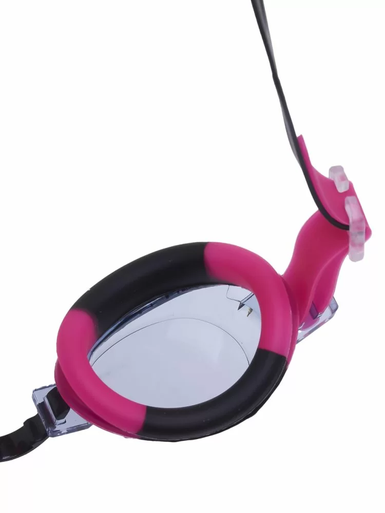 Фото Очки для плавания Atemi S303 детские PVC/силикон черно-розовые со склада магазина СпортСЕ