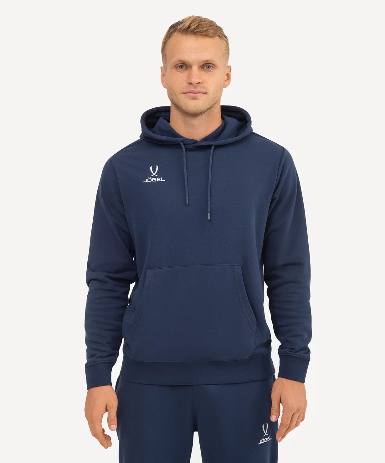 Фото Худи ESSENTIAL Cotton Hoodie, темно-синий со склада магазина СпортСЕ