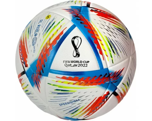 Мяч футбольный E43367 Fifa World Qatar 2022 №5 4-слоя, TPU 3.2, 410-450 гр. термосшивка Мяч футбольный E43367 Fifa World Qatar 2022 №5 4-слоя, TPU 3.2, 410-450 гр. термосшивка по низким ценам в Томске и Северске