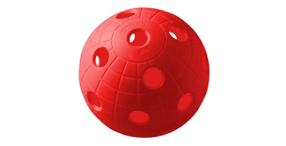 Фото Мяч для флорбола Crater красный 51063 со склада магазина СпортСЕ