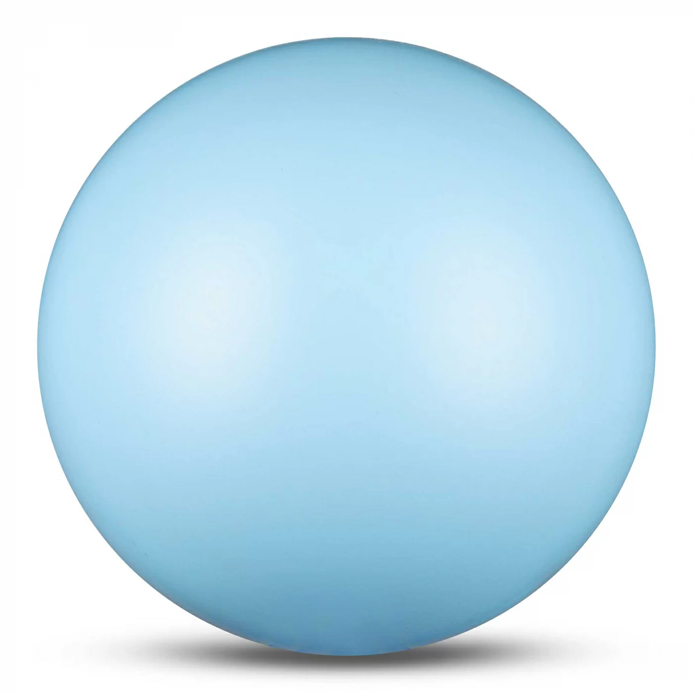Фото Мяч для художественной гимнастики 15 см 300 г Indigo металлик голубой IN315 со склада магазина СпортСЕ