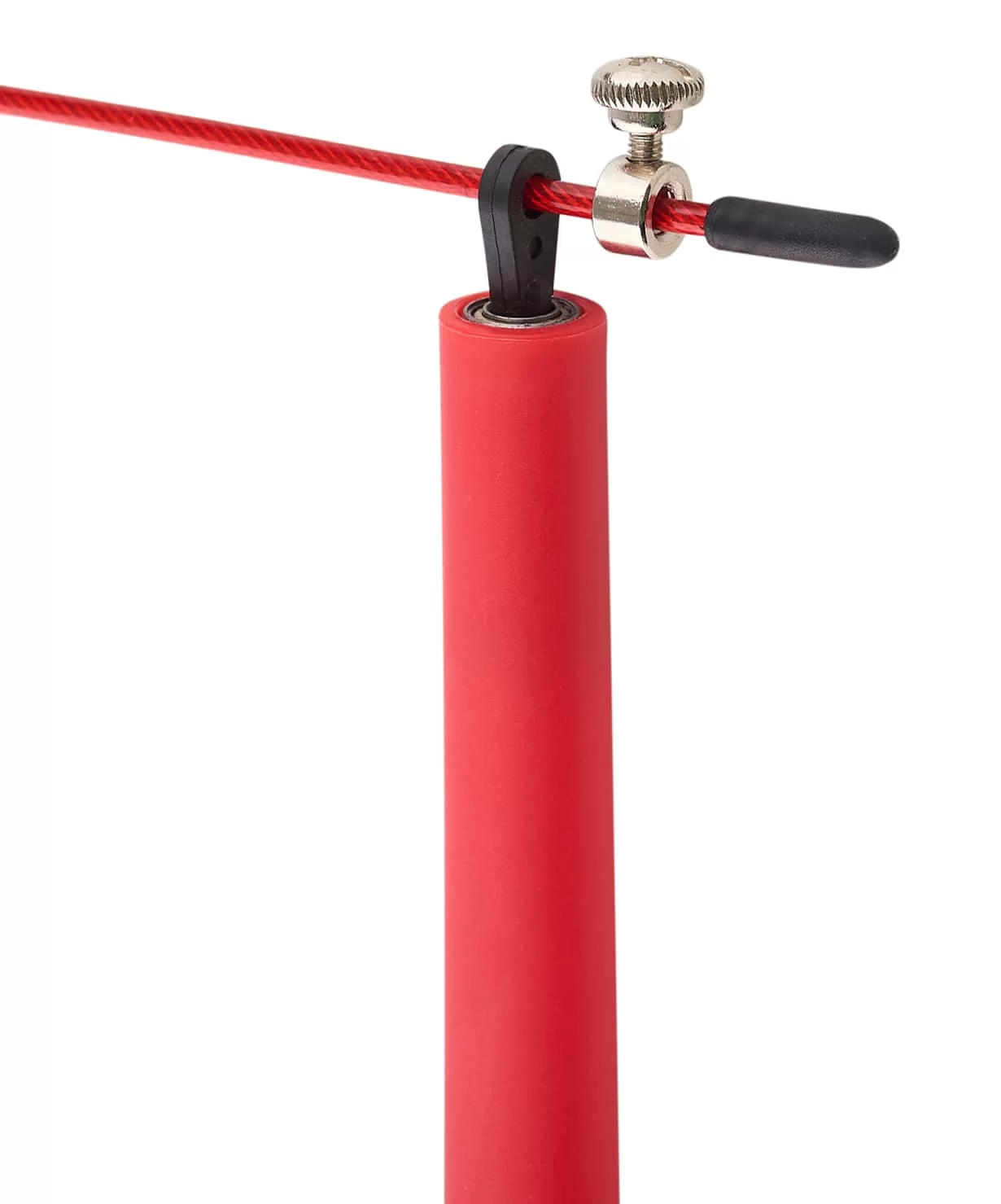 Фото Скакалка 3 м StarFit RP-202 с подшипниками с пластиковыми ручками, красный УТ-00019265 со склада магазина СпортСЕ