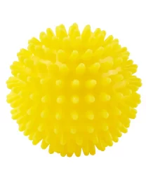 Мяч массажный 6 см BaseFit GB-602 желтый ЦБ-00001493