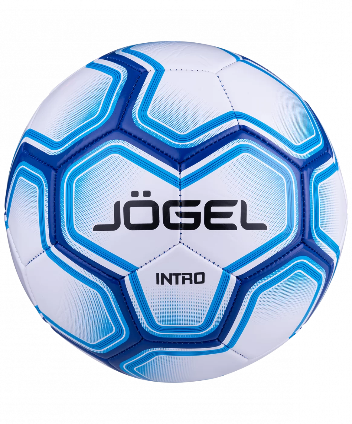 Фото Мяч футбольный Jögel Intro №5 белый (BC20) УТ-00017587 со склада магазина СпортСЕ