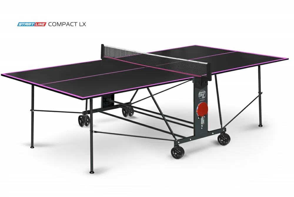  Стол теннисный Compact LX Black по низким ценам в Томске и Северске