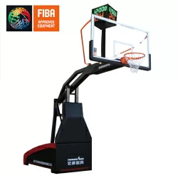 Стойка баскетбольная мобильная 1002. Сертификат FIBA-2024