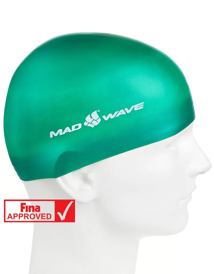 Фото Шапочка для плавания Mad Wave Soft Fina Approved M M0533 01 2 10W со склада магазина СпортСЕ