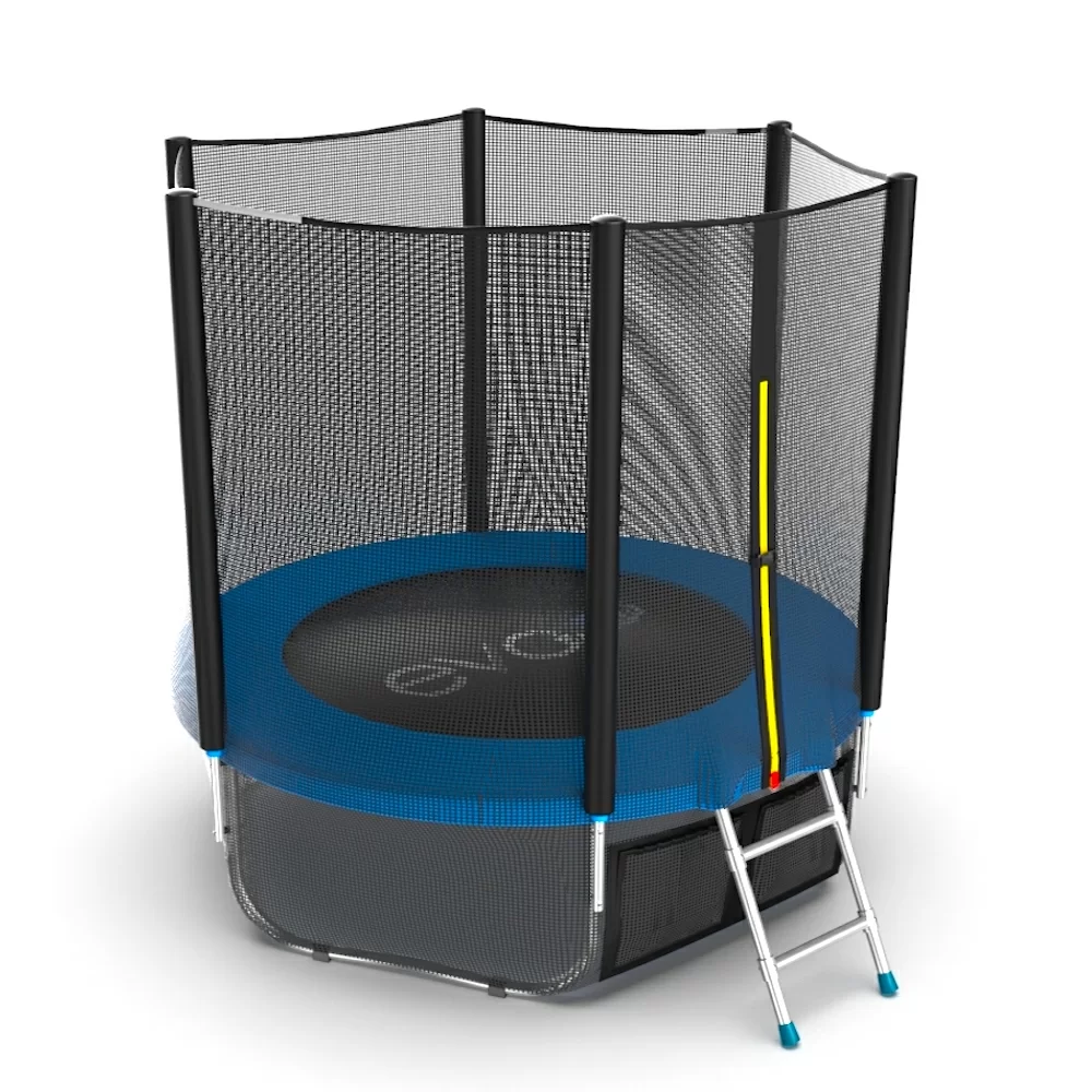 EVO JUMP External 6ft (Blue) + Lower net. Батут с внешней сеткой и лестницей, диаметр 6ft (синий) + нижняя сеть EVO JUMP External 6ft (Blue) + Lower net. Батут с внешней сеткой и лестницей, диаметр 6ft (синий) + нижняя сеть по низким ценам в Томске и Северске