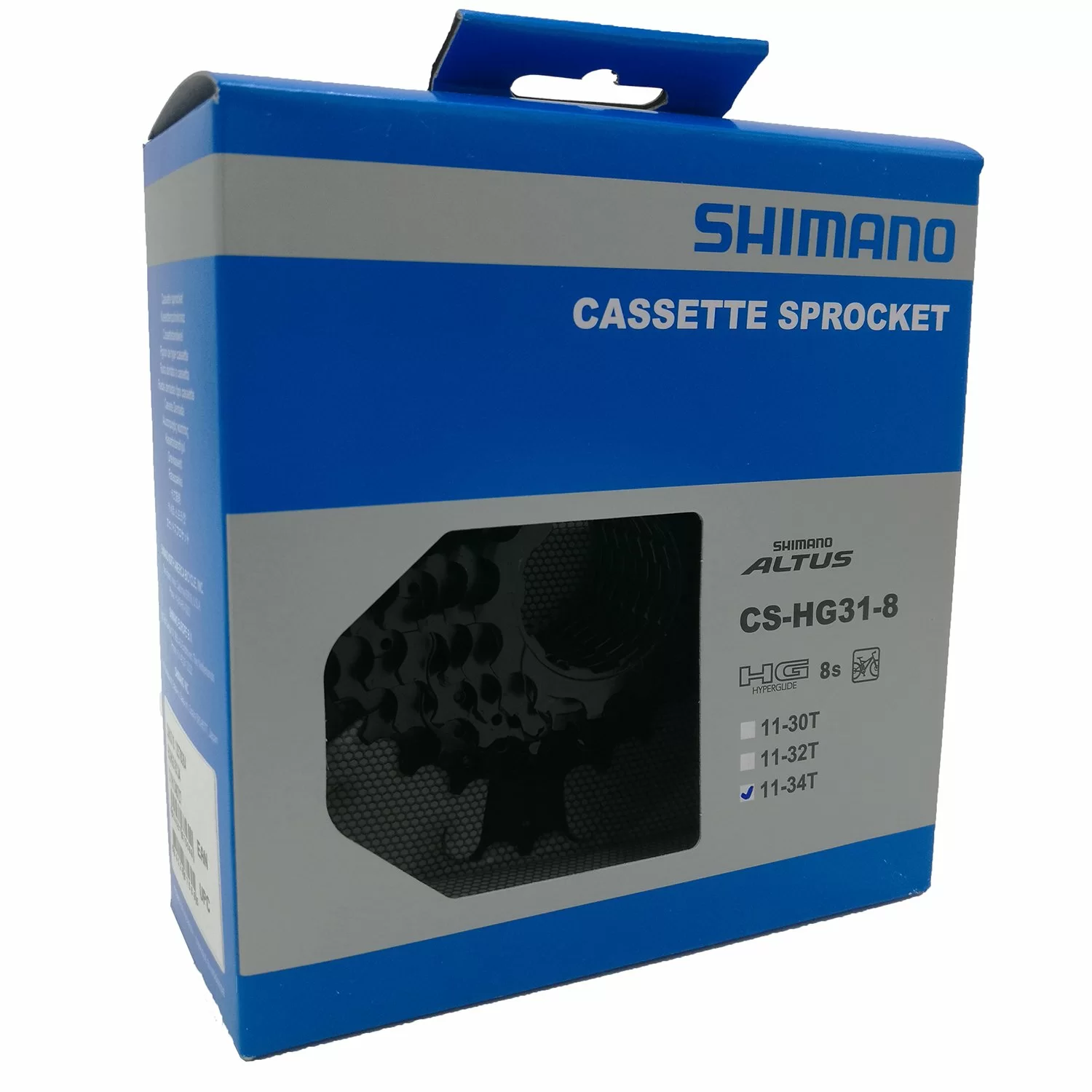 Фото Кассета Shimano HG31 8ск 11-34 ECSHG318134 со склада магазина СпортСЕ