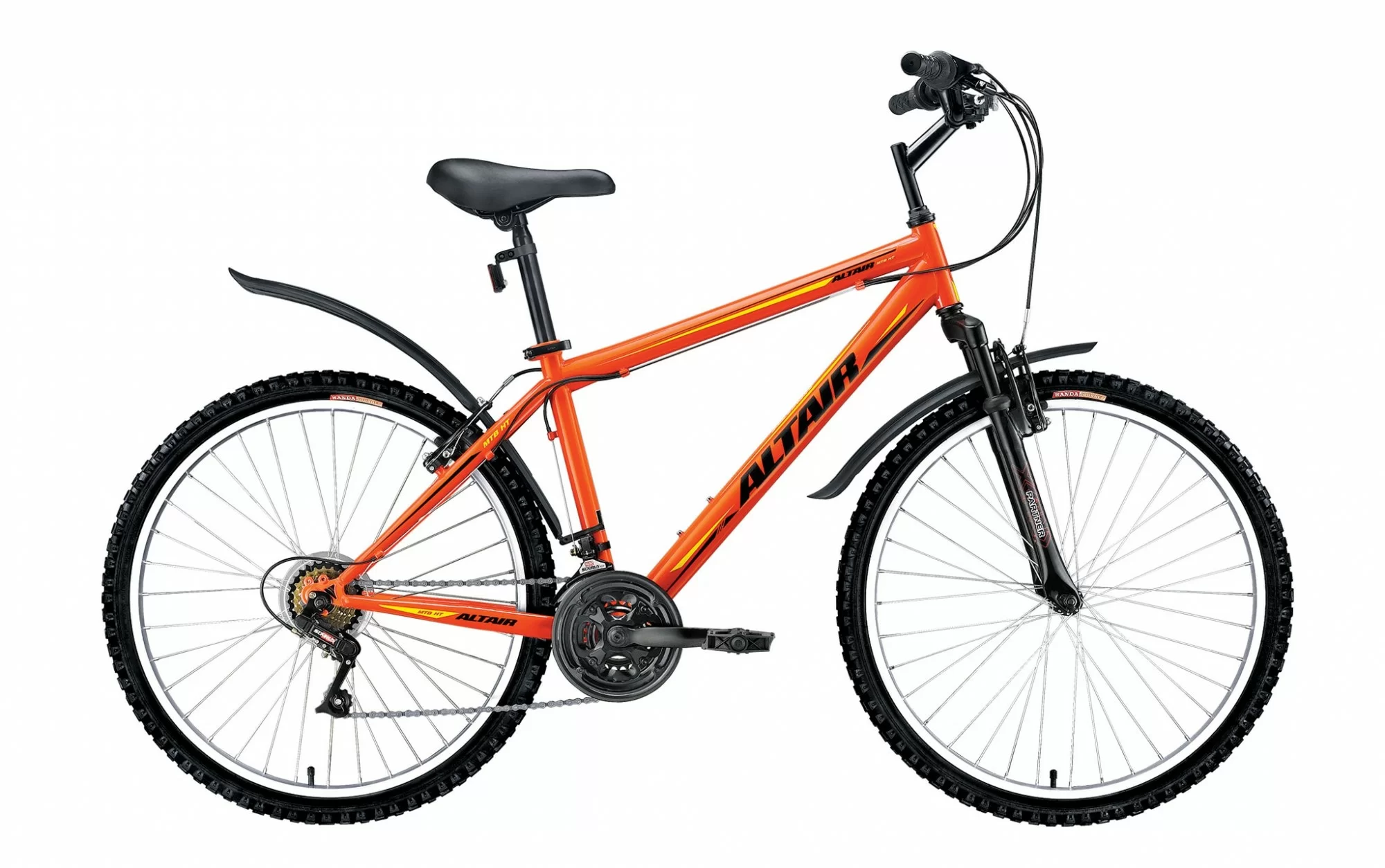 Фото Велосипед Altair MTB HT 26 (26" 18ск) (2016) оранжевый RBKT6MN6P004 со склада магазина СпортСЕ