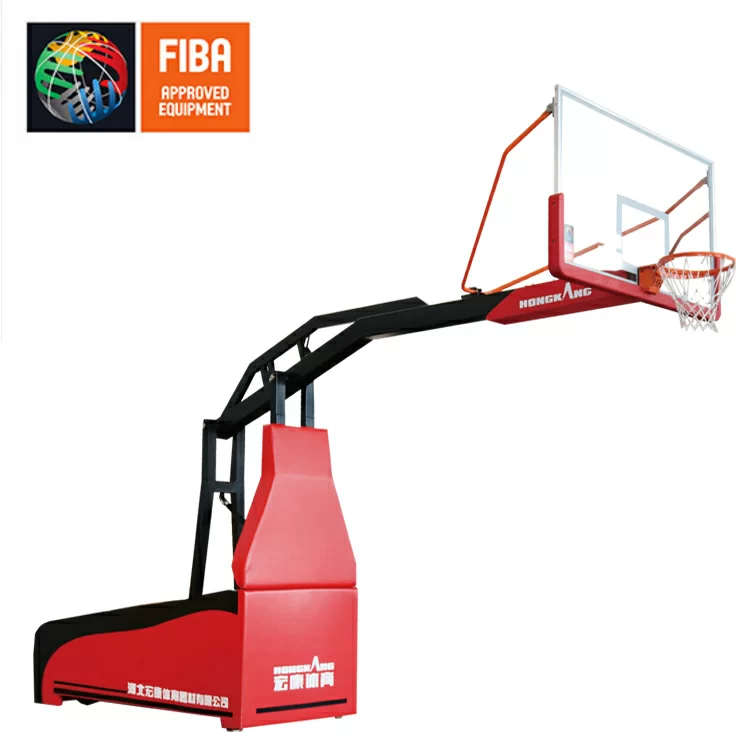 Фото Стойка баскетбольная мобильная 1003. Сертификат FIBA-2024 со склада магазина СпортСЕ