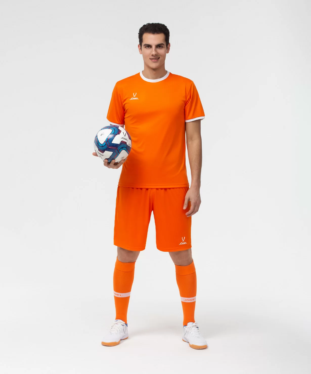 Фото Футболка футбольная CAMP Origin, оранжевый/белый со склада магазина СпортСЕ