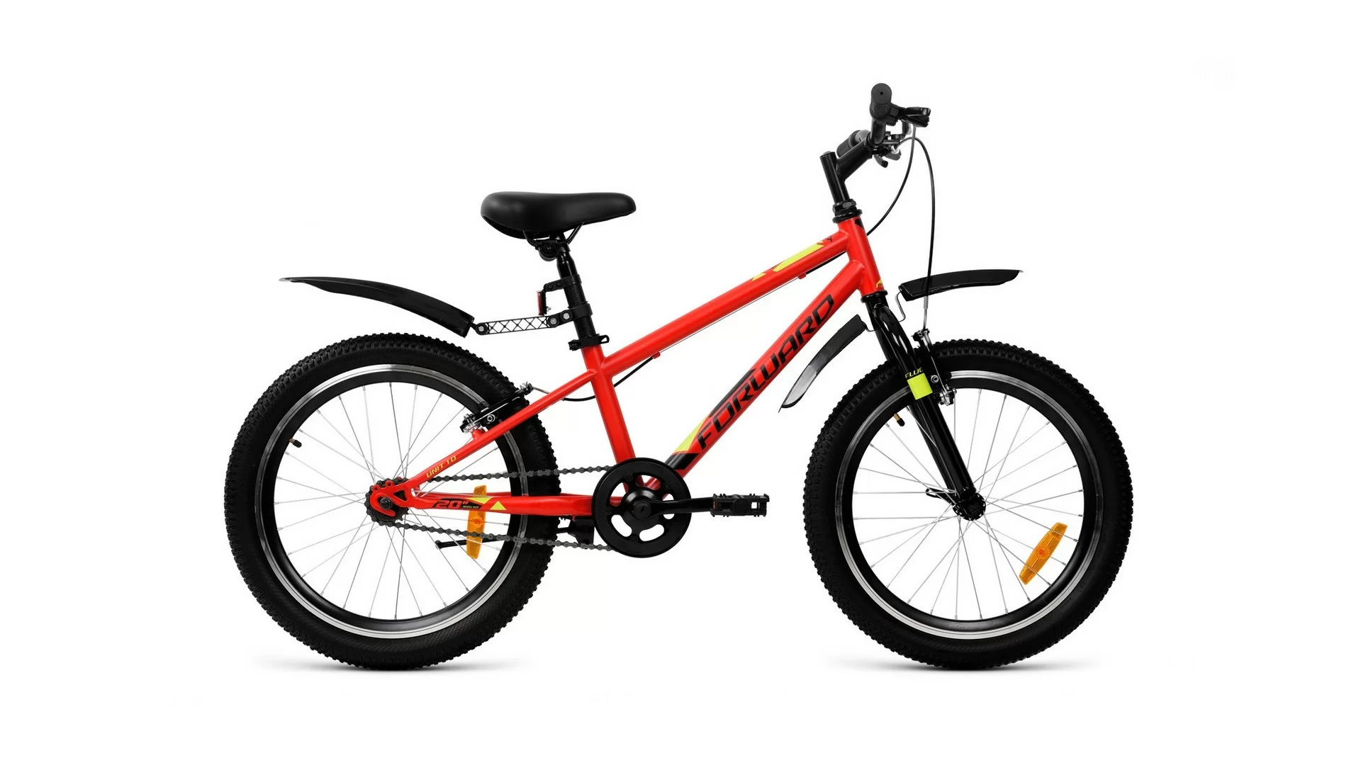 Фото Велосипед Forward Unit 20 1.0 (2020) красный мат. RBKW01N01004 со склада магазина СпортСЕ