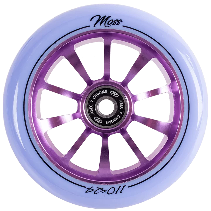 Фото Колесо для самоката TechTeam X-Treme 110*24мм Moss purple со склада магазина СпортСЕ