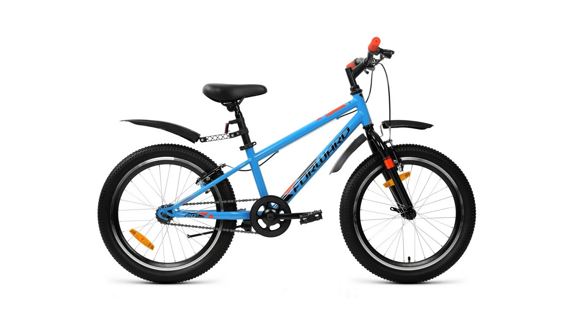 Фото Велосипед Forward Unit 20 1.0 (2020) синий RBKW01N01003 со склада магазина СпортСЕ
