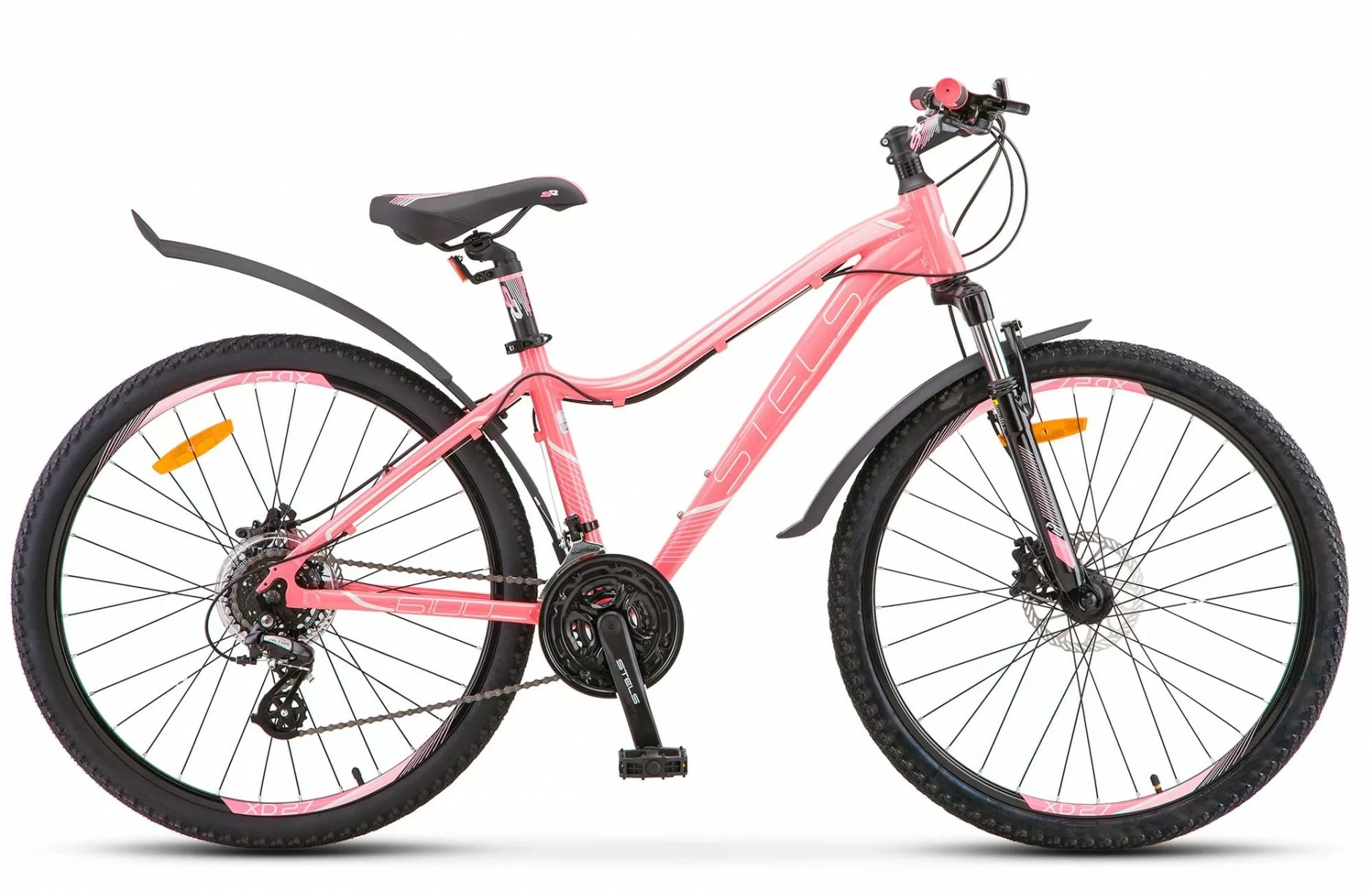 Фото Велосипед Stels Miss-6100 D 26" (2020) светло-красный V010 со склада магазина СпортСЕ