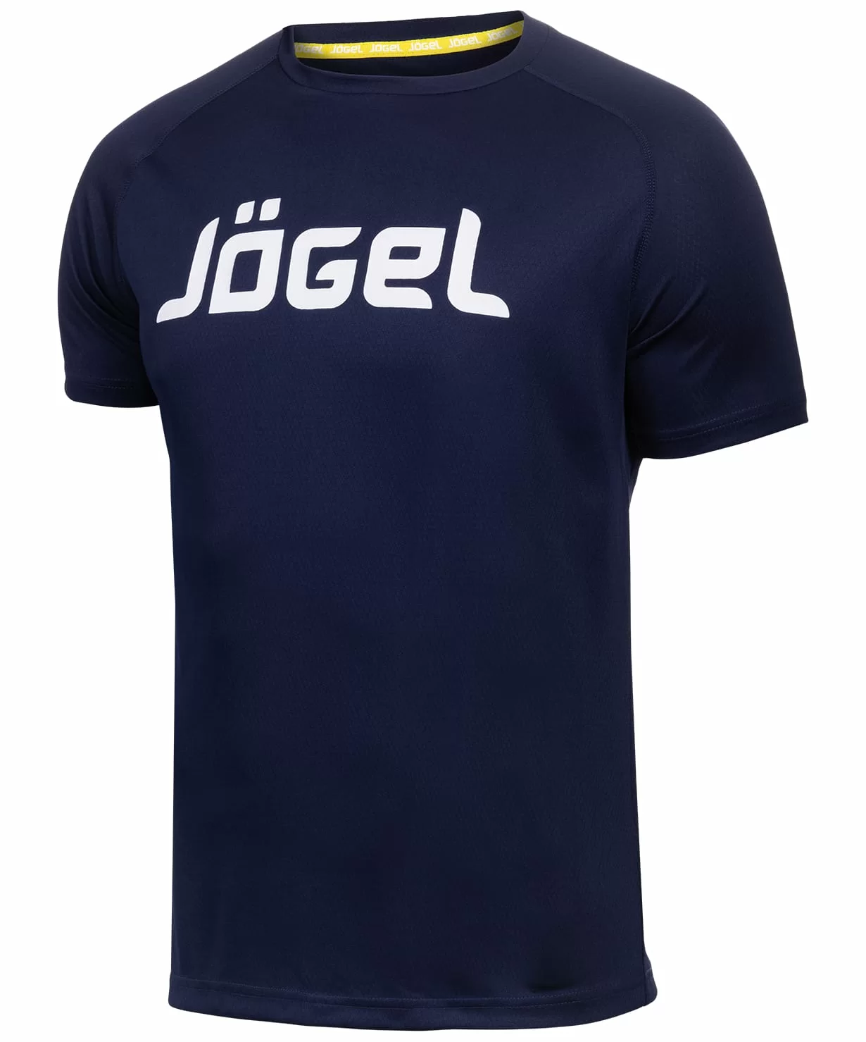 Фото Футболка Jogel JTT-1041-097 полиэстер темно-синий/белый 13746 со склада магазина СпортСЕ