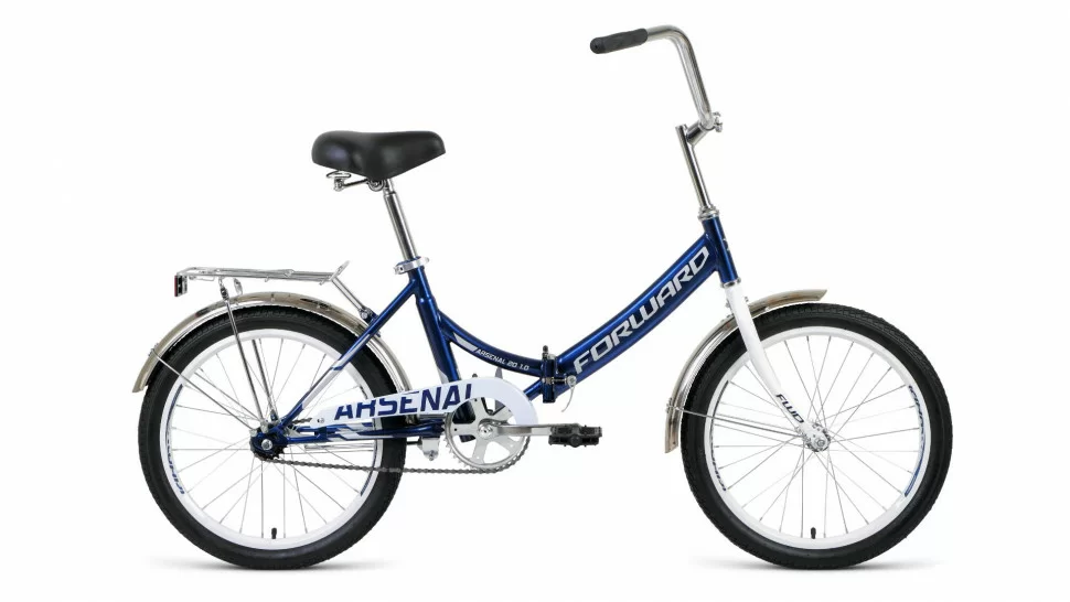 Фото Велосипед Forward Arsenal 20 1.0 скл. (2021) темно-синий/серый RBKW1YF01012 со склада магазина СпортСЕ