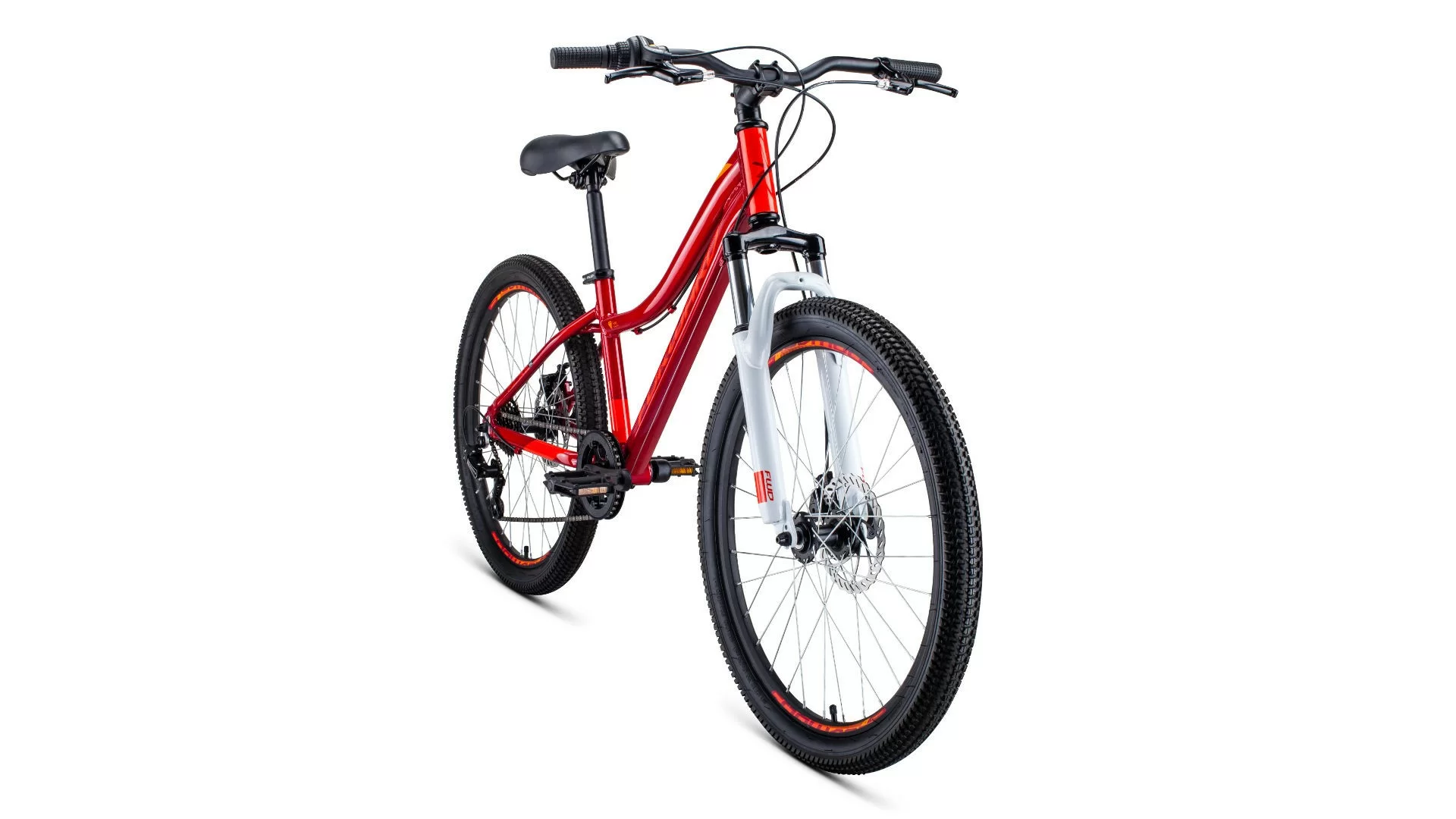 Фото Велосипед Forward Jade 24 2.0 disc (2020) красный RBKW0664Q002 со склада магазина СпортСЕ