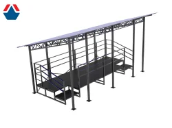 Трибуна судейская  (с навесом из поликарбоната)