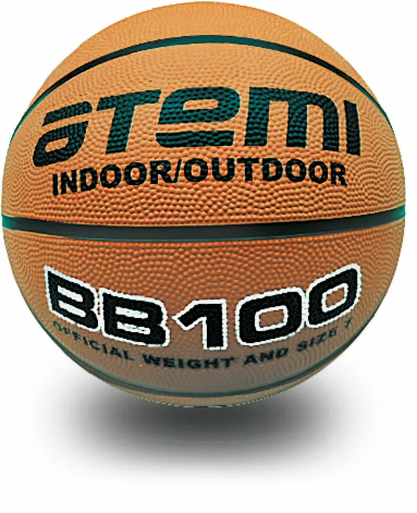 Фото Мяч баскетбольный Atemi BB100 №6 резина 8 панелей со склада магазина СпортСЕ