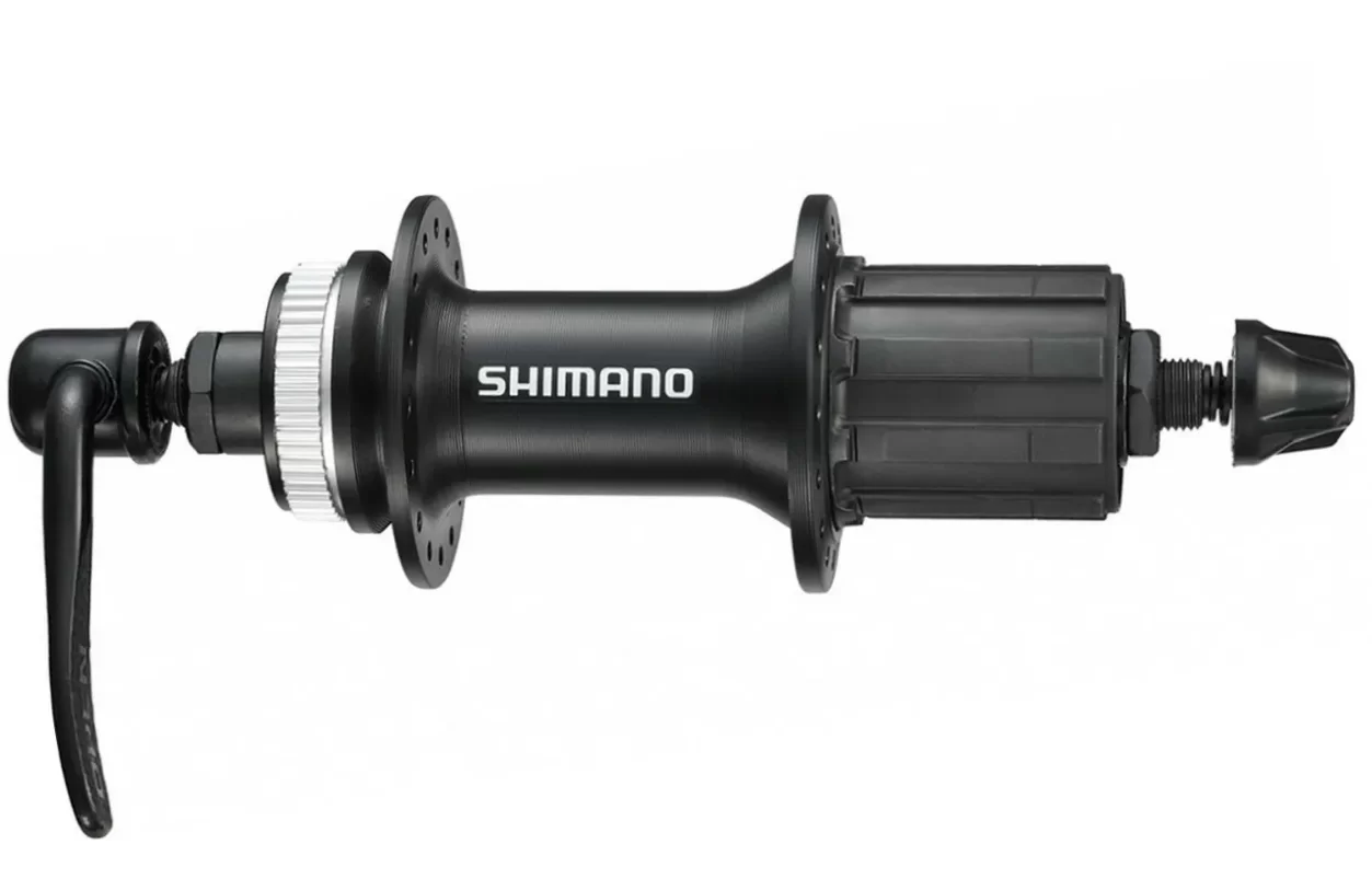 Фото Втулка задняя Shimano RM35 32 отв, 8/9ск, QR, C.Lock черный EFHRM35BZALP5 со склада магазина СпортСЕ