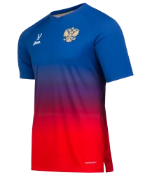 Футболка разминочная JOGEL NATIONAL PerFormDRY Pre-Match Tee, сине-красный