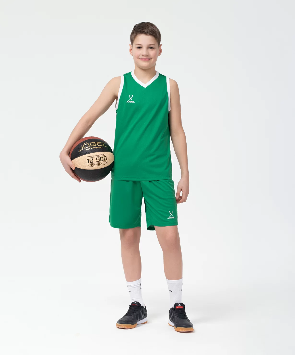 Фото Майка баскетбольная Camp Basic, зеленый, детский со склада магазина СпортСЕ