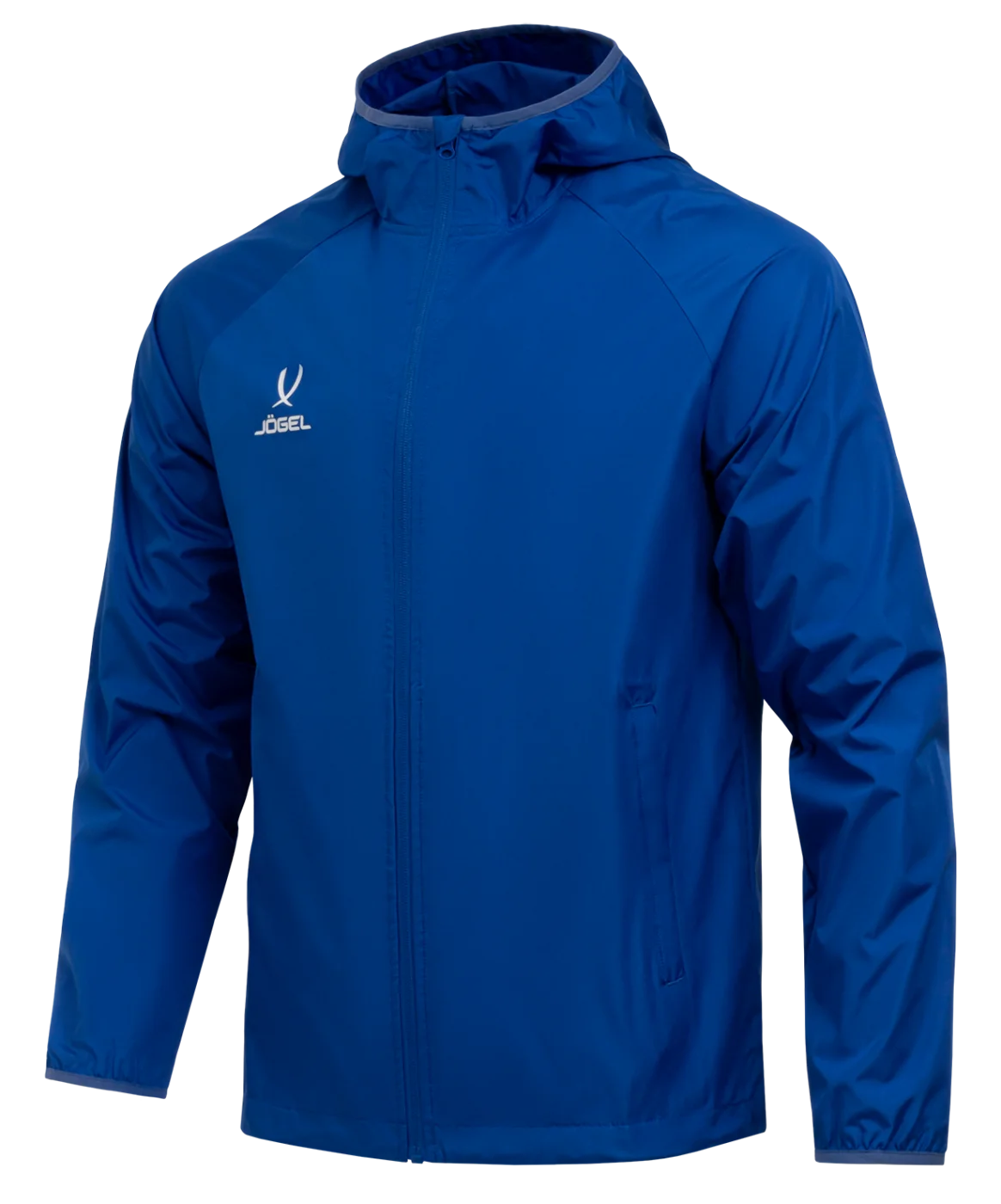  Куртка ветрозащитная JÖGEL CAMP Rain Jacket, синий, детский по низким ценам в Томске и Северске